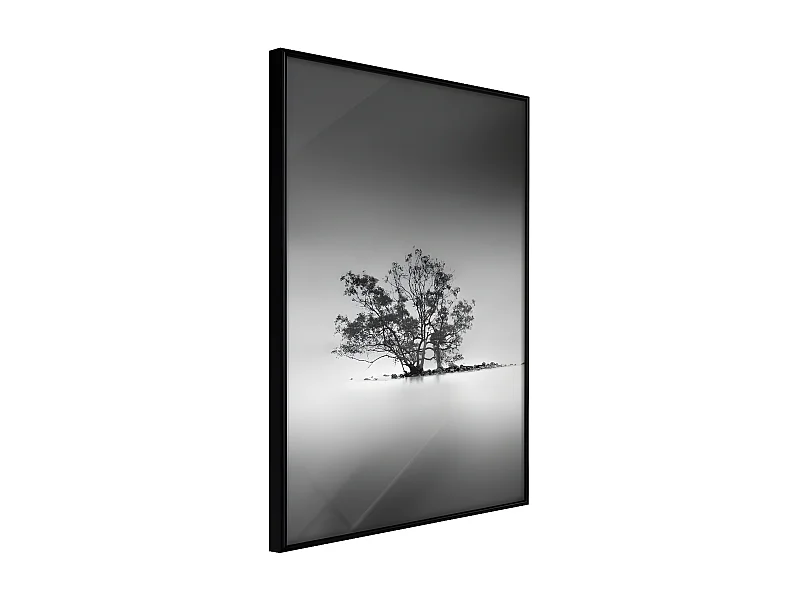 Affiche Murale Encadrée "Loneliness I" 40 x 60 cm Noir