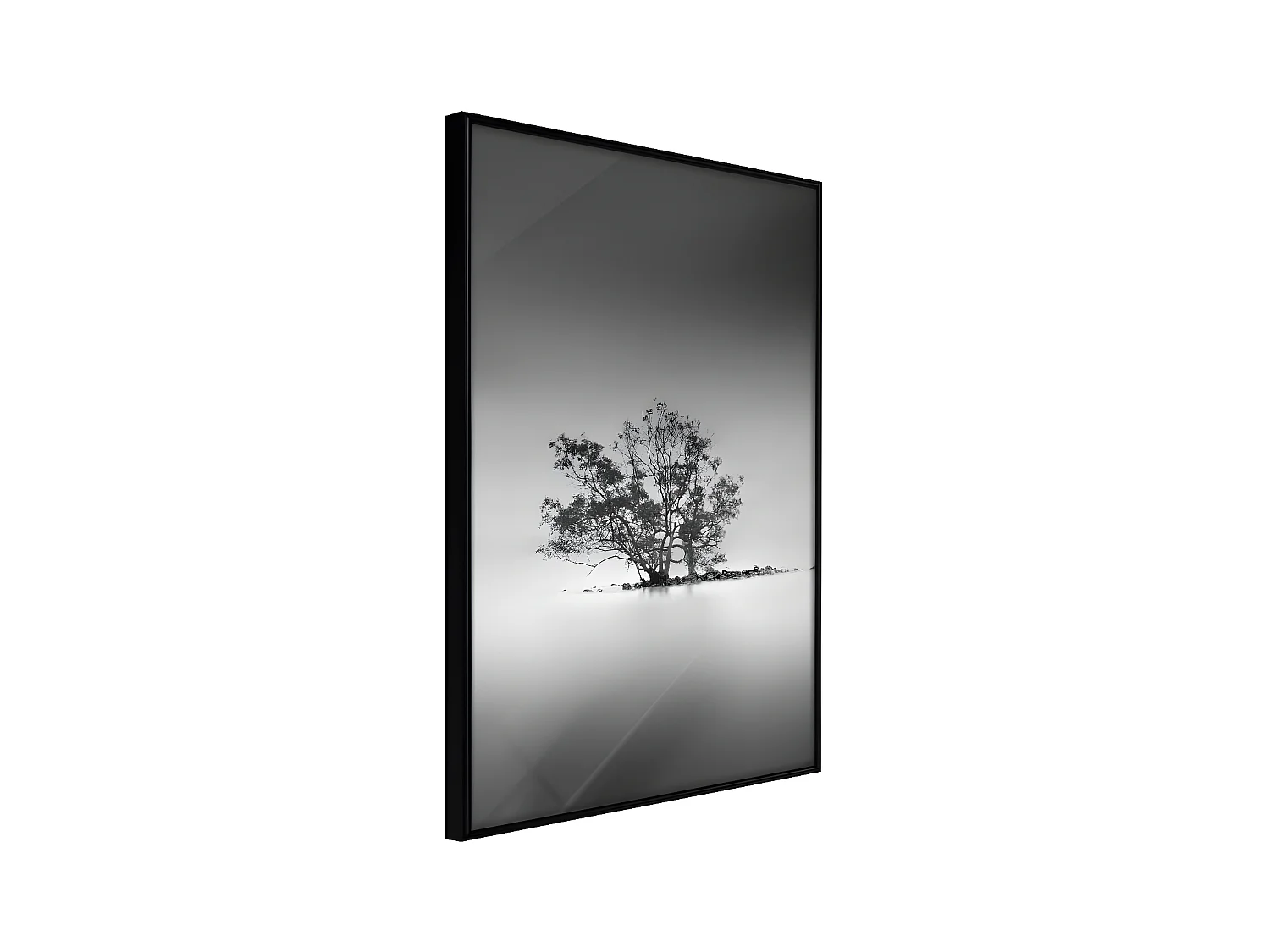 Affiche Murale Encadrée "Loneliness I" 40 x 60 cm Noir