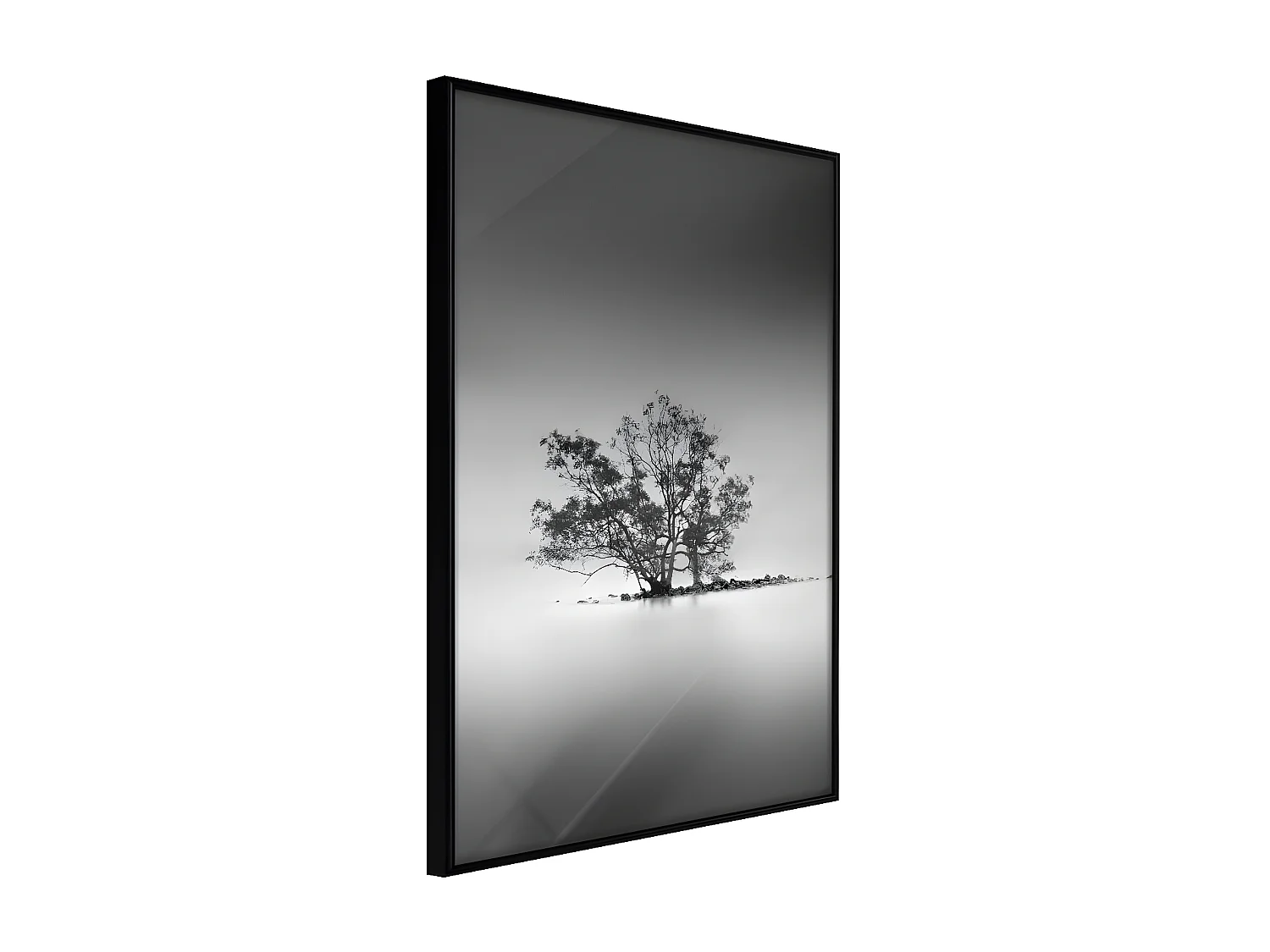 Affiche Murale Encadrée "Loneliness I" 40 x 60 cm Noir