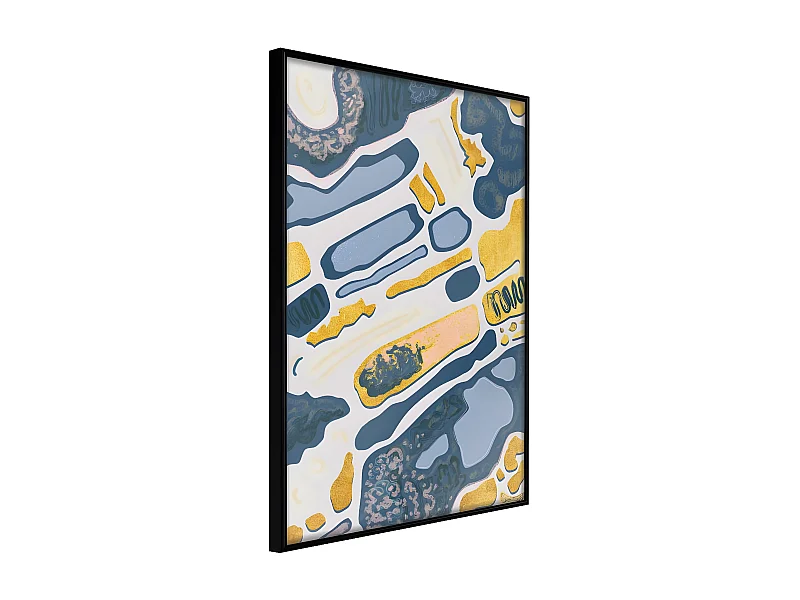 Affiche Murale Encadrée "Lake District" 40 x 60 cm Noir