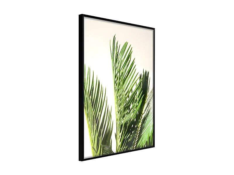 Affiche Murale Encadrée "Rustling of Leaves" 30 x 42 cm Noir