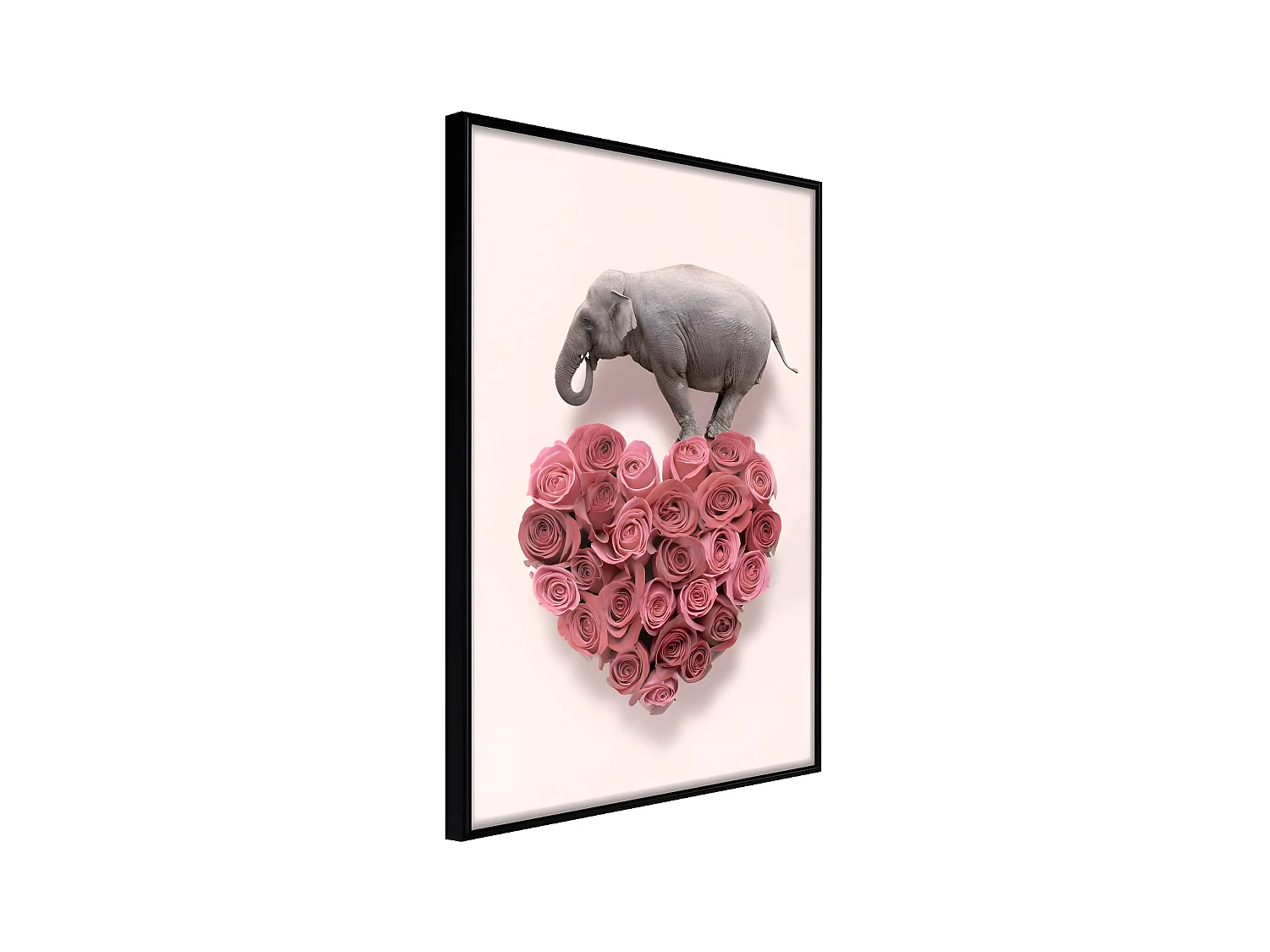 Affiche Murale Encadrée "Proof of Love" 30 x 42 cm Noir