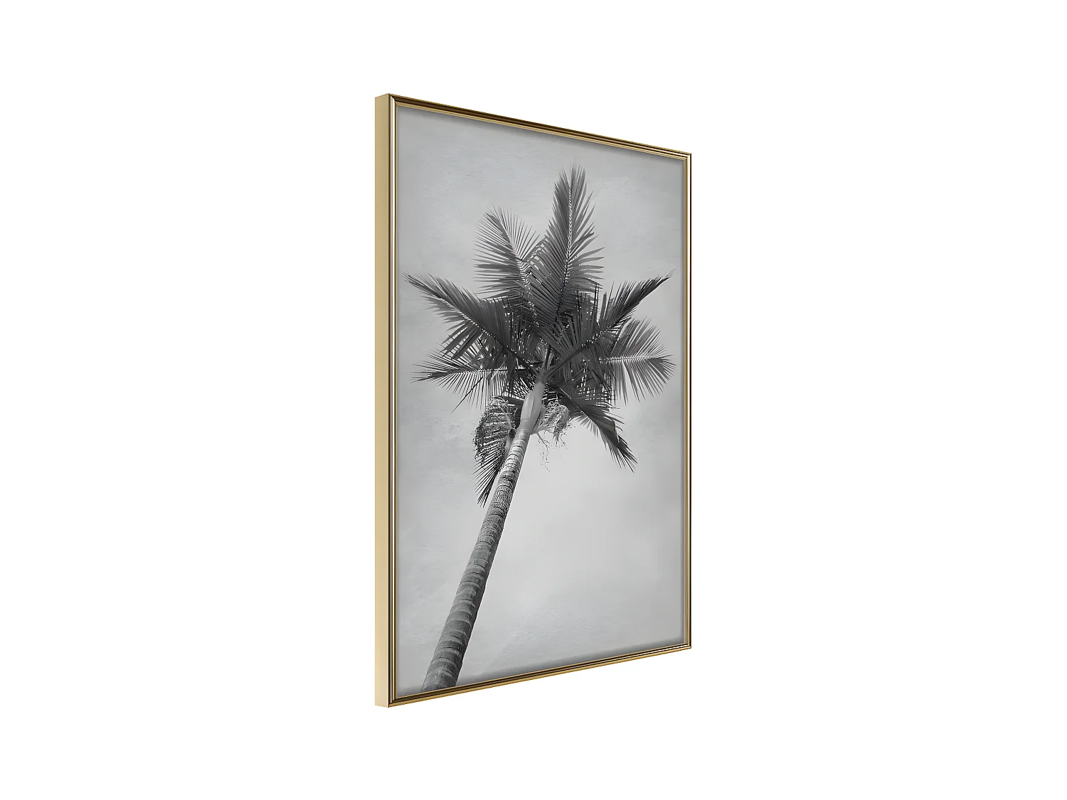 Affiche Murale Encadrée "Memories from the Paradise" 30 x 42 cm Or