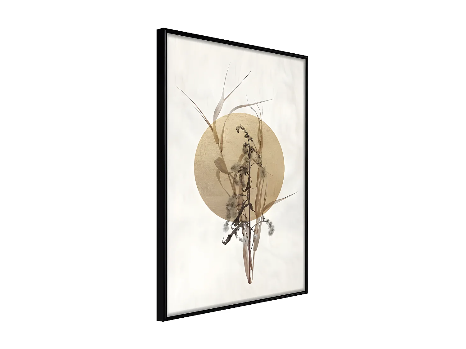 Affiche Murale Encadrée "Reminiscence of Scorching August" 40 x 60 cm Noir