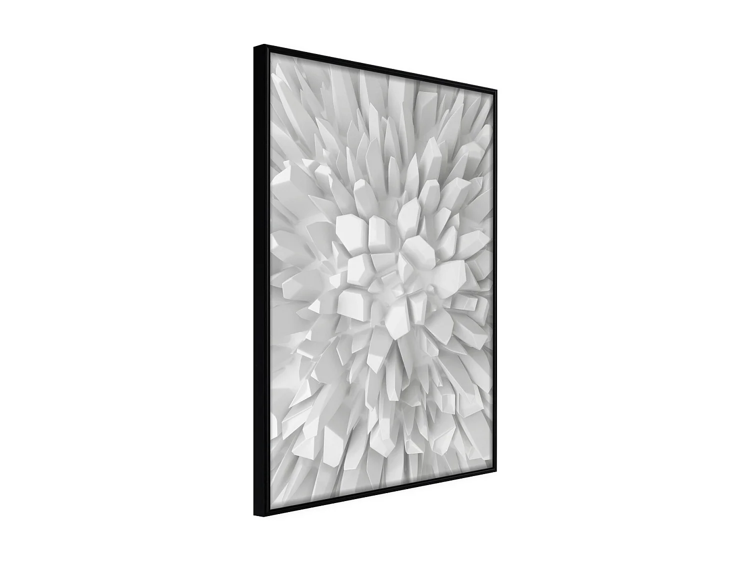 Affiche Murale Encadrée "Eternal Glacier" 40 x 60 cm Noir