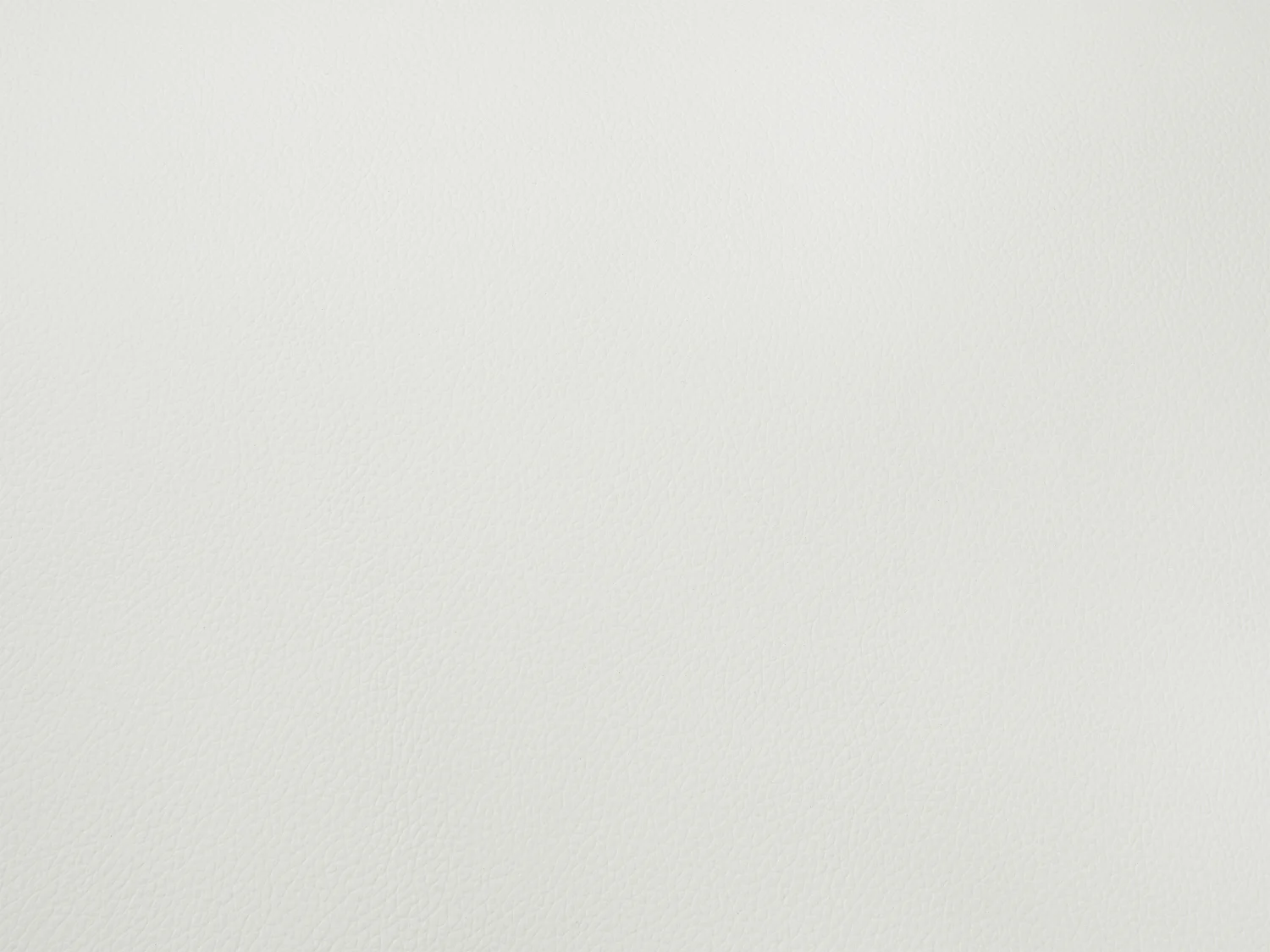 Canapé d'angle en cuir NAHIA - Blanc - Angle droit