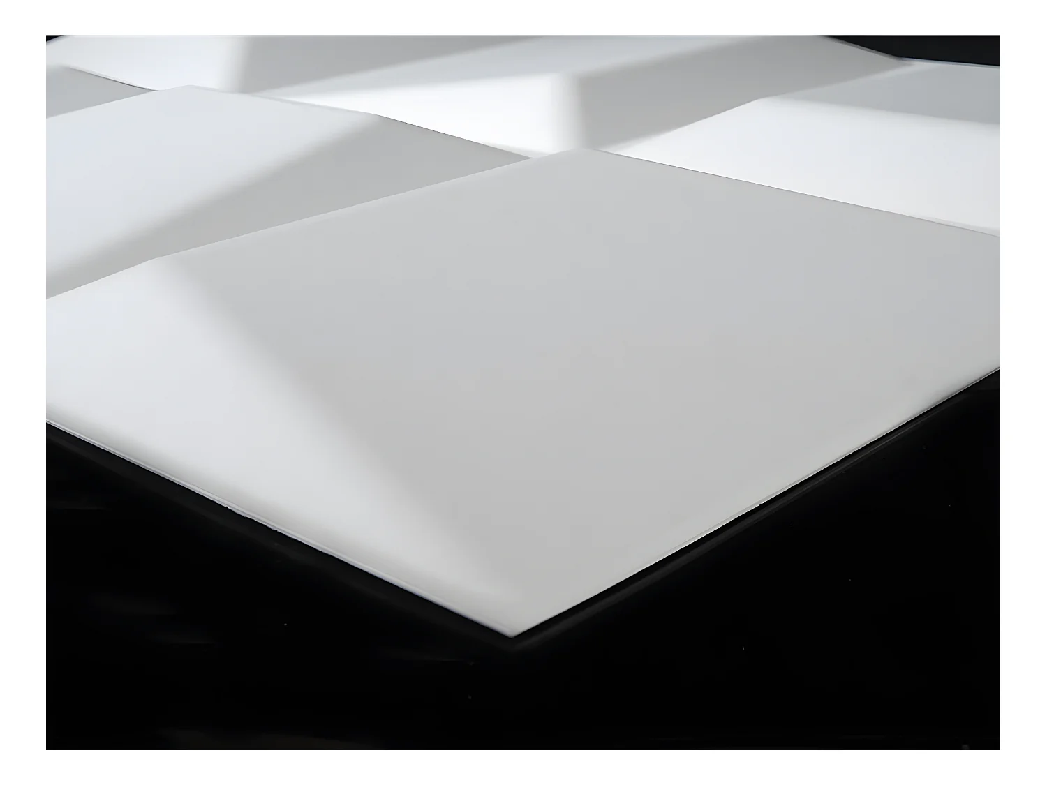 Wandpaneel 3D TESSEL om te verven - Set van 6 stuks, 3m²