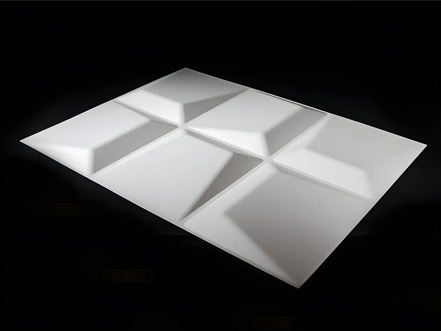 3D Wandpaneel - 1 Pack: 3 m² - Set aus 6 Teilen - TESSEL