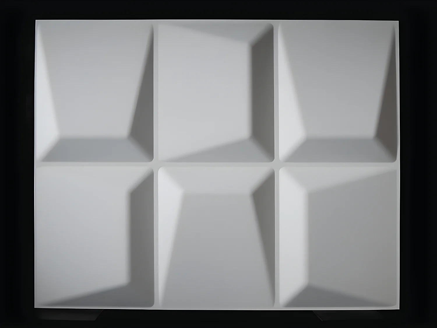 3D Wandpaneel - 1 Pack: 3 m² - Set aus 6 Teilen - TESSEL