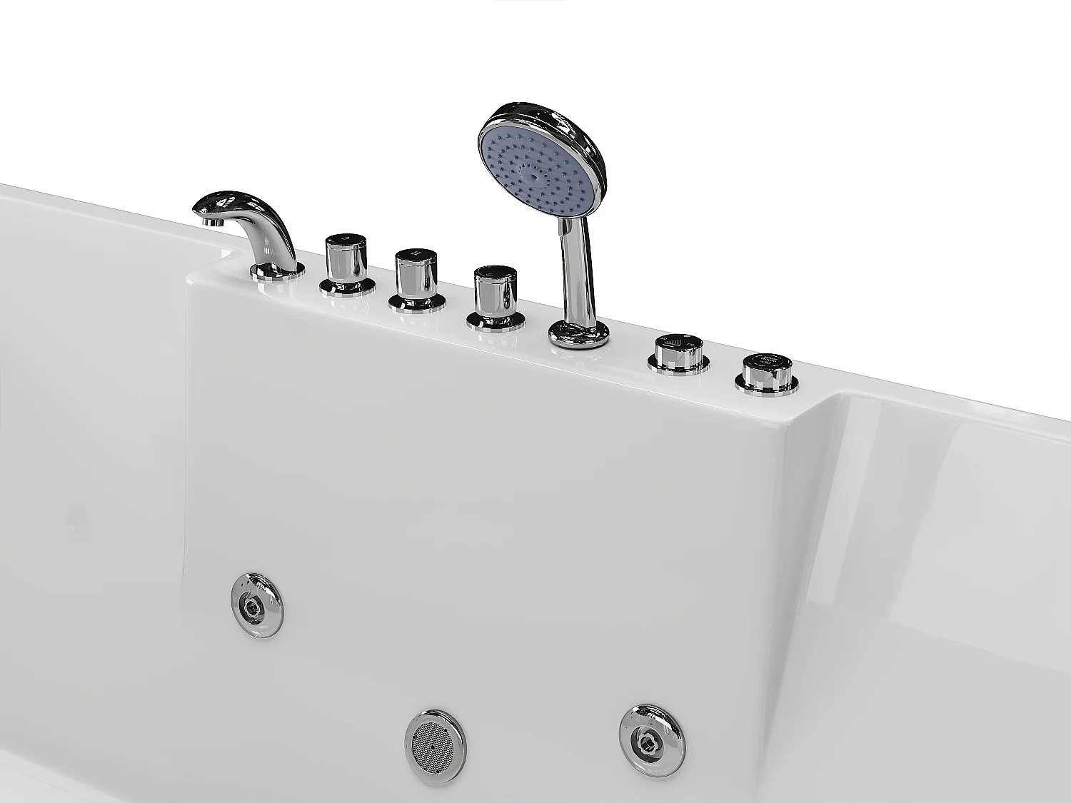 Banheira de hidromassagem THALASSA - 2 pessoas - 182 x 122 x A64 cm