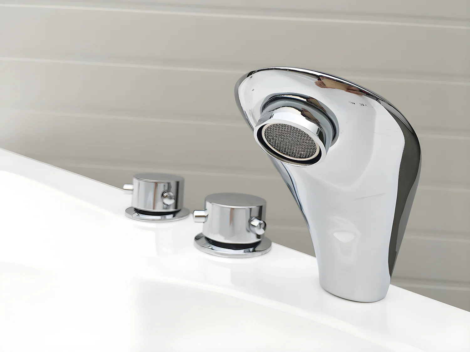 Vasca angolare con rubinetto - 135 x 135 x H54 cm - 263L - NAVONA