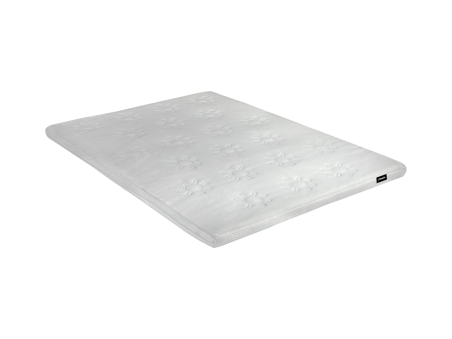 Surmatelas 160 x 200 cm gel et mousse mémoire de forme ép.6cm - BI FEELING de YSMÉE