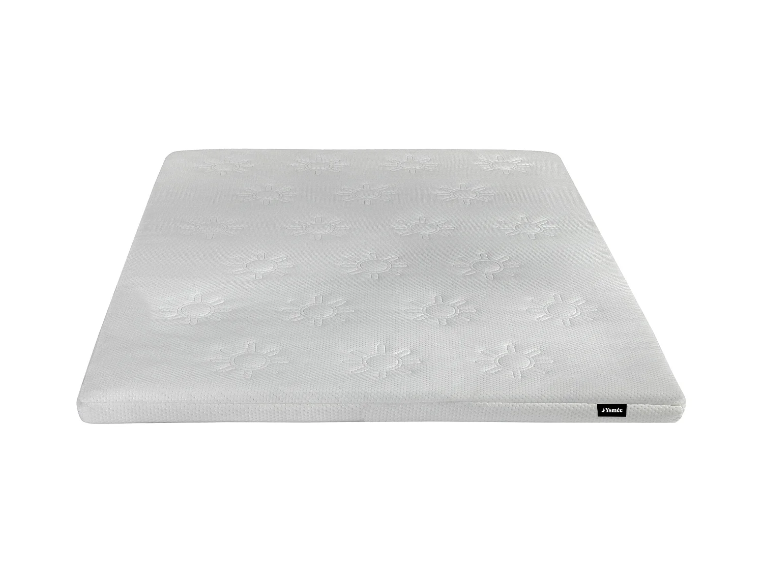 Surmatelas 160 x 200 cm gel et mousse mémoire de forme ép.6cm - BI FEELING de YSMÉE