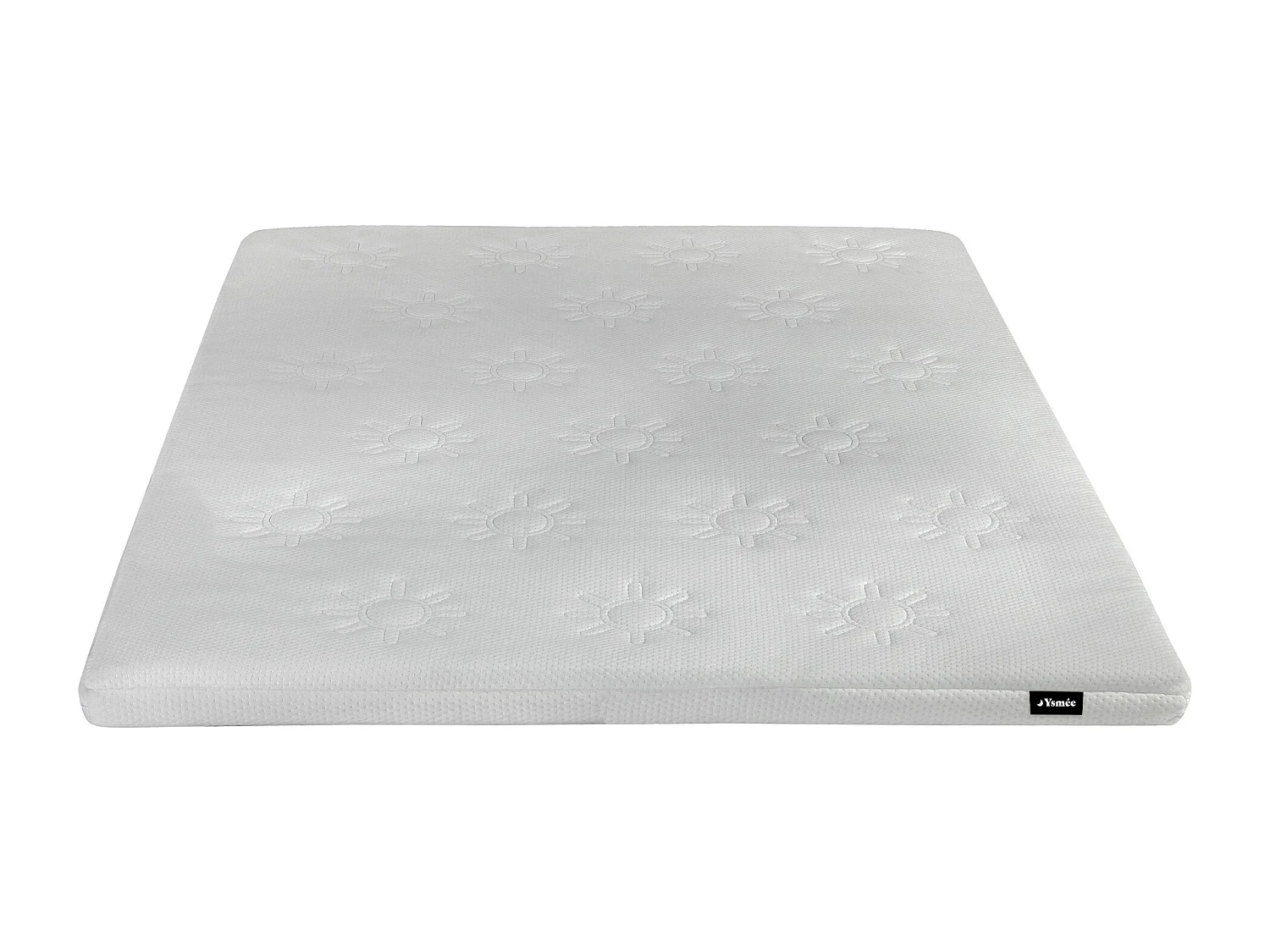 Surmatelas 160 x 200 cm gel et mousse mémoire de forme ép.6cm - BI FEELING de YSMÉE