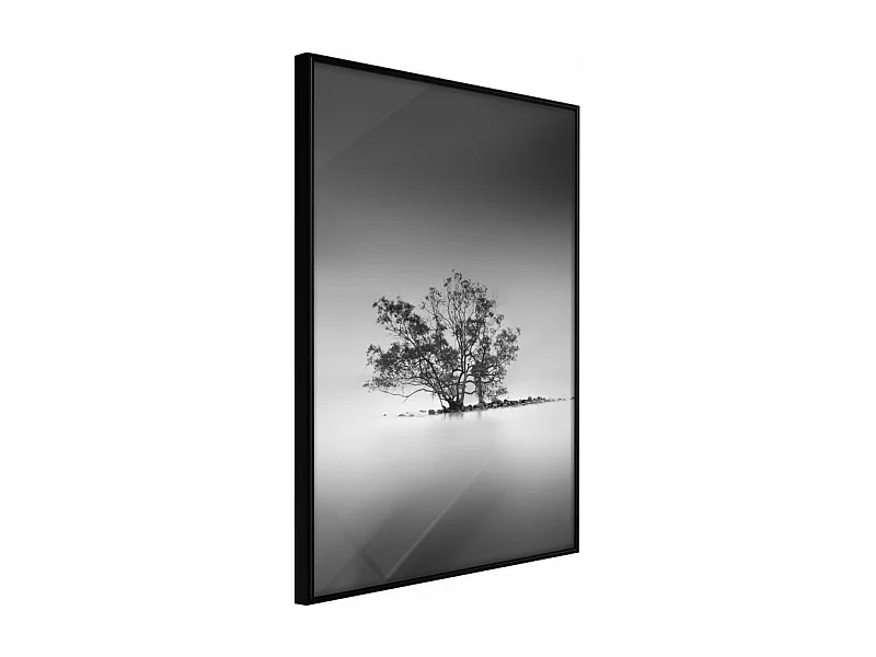 Affiche Murale Encadrée "Loneliness I" 30 x 42 cm Noir