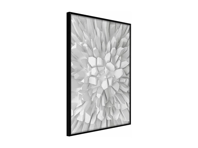 Affiche Murale Encadrée "Eternal Glacier" 21 x 30 cm Noir