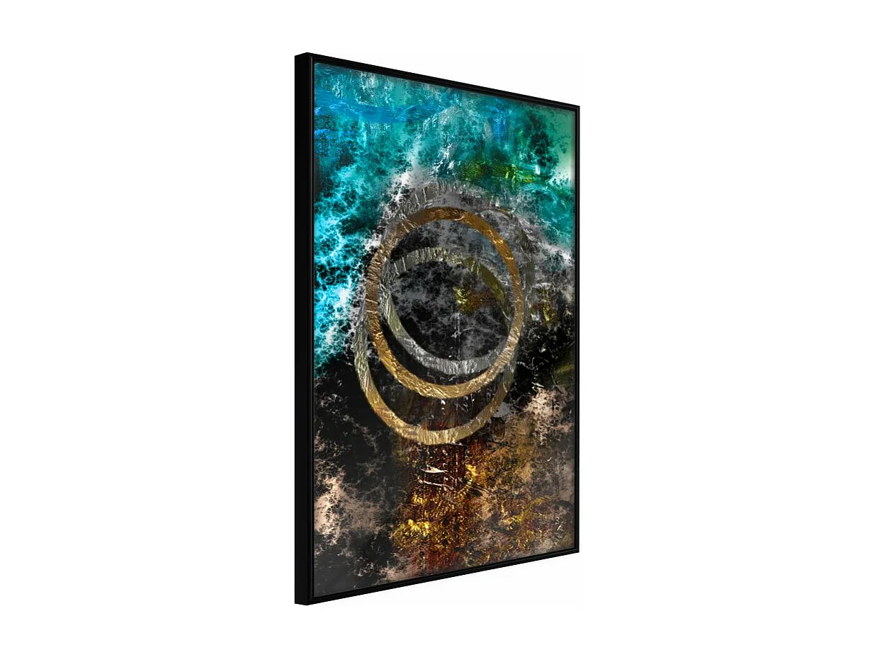 Affiche Murale Encadrée "Dark Matter II" 40 x 60 cm Noir