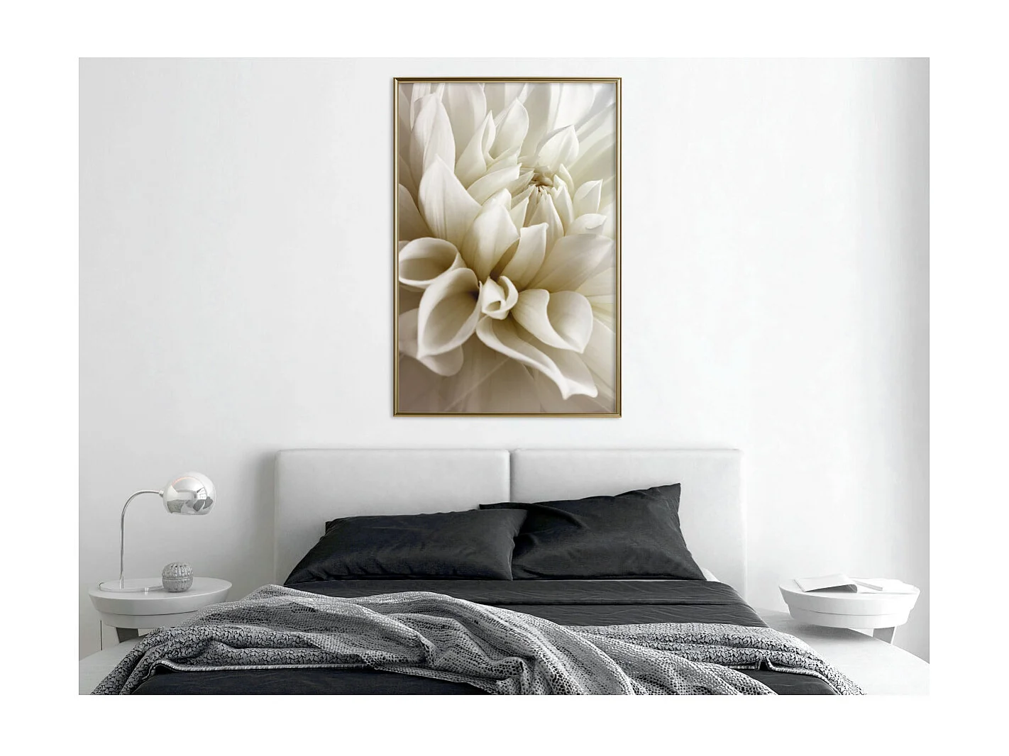 Affiche Murale Encadrée "Peace of Soul" 40 x 60 cm Or