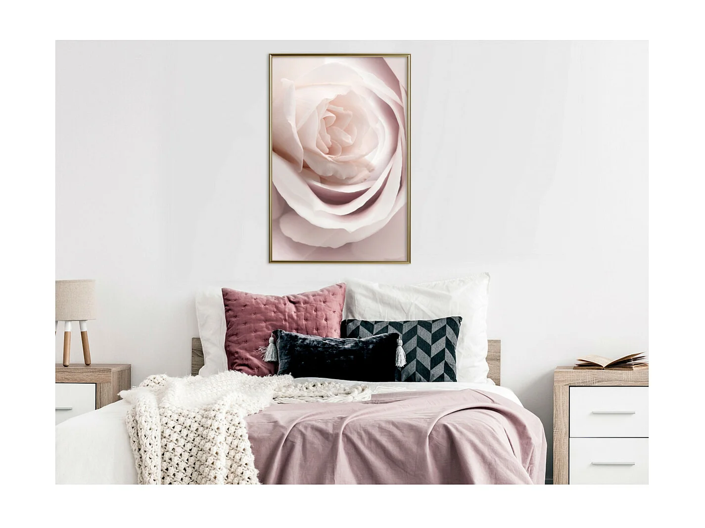 Affiche Murale Encadrée "Inside of the Soul" 40 x 60 cm Or