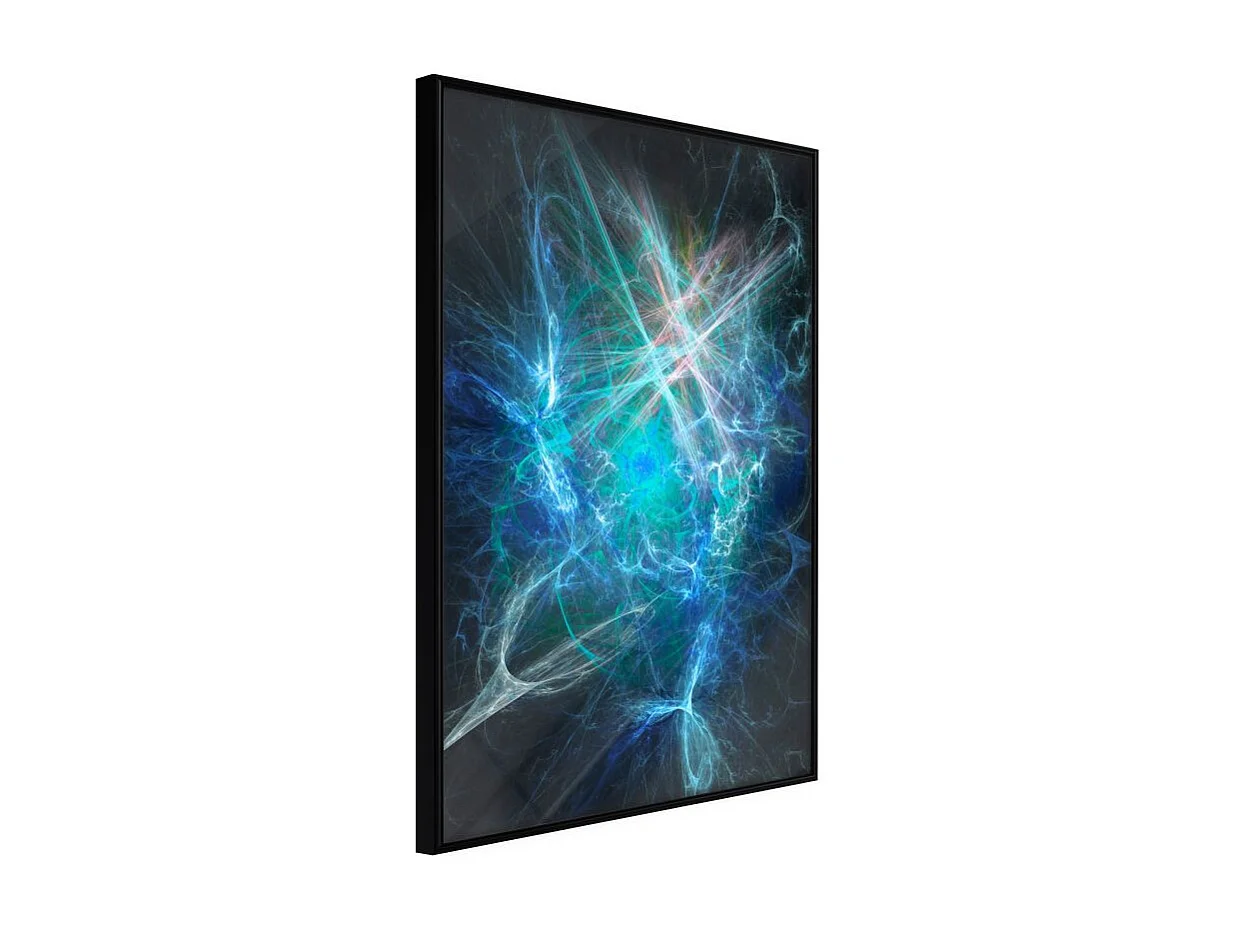 Affiche Murale Encadrée "Combination of Elements" 21 x 30 cm Noir