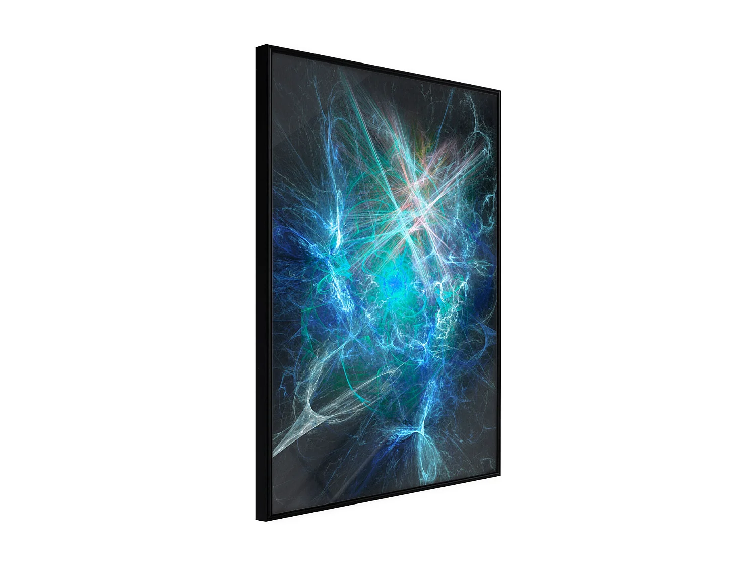 Affiche Murale Encadrée "Combination of Elements" 21 x 30 cm Noir