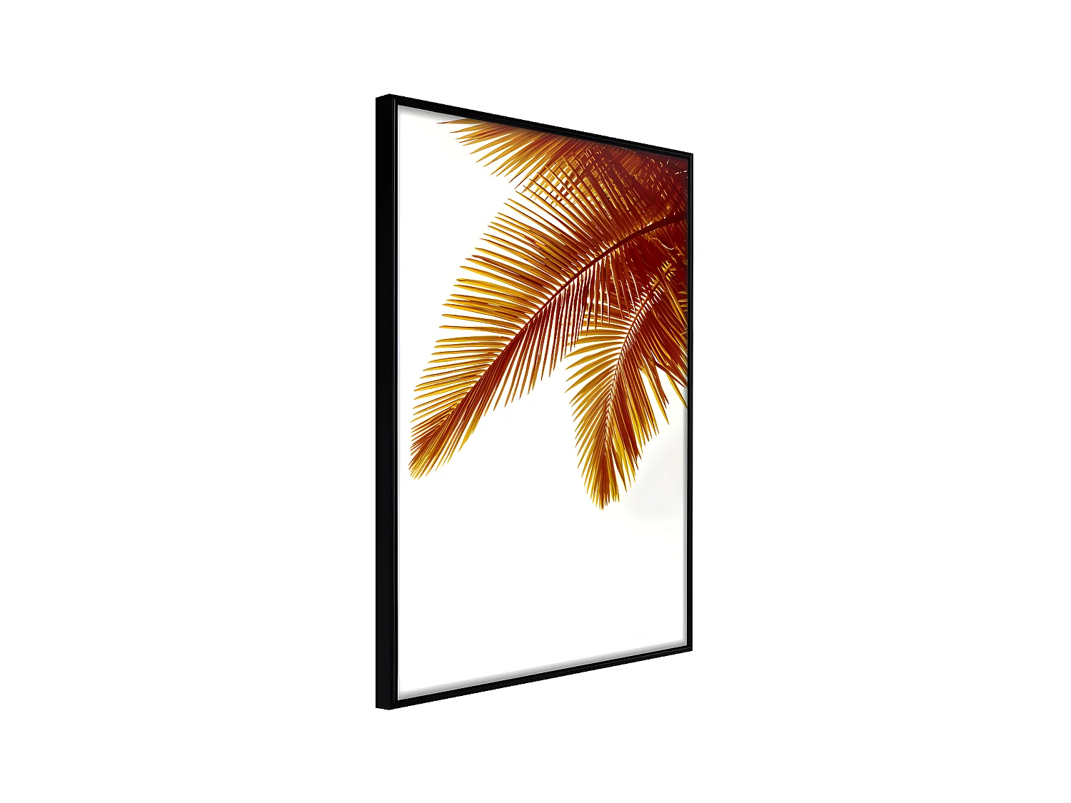 Affiche Murale Encadrée "Hot Evening" 30 x 42 cm Noir