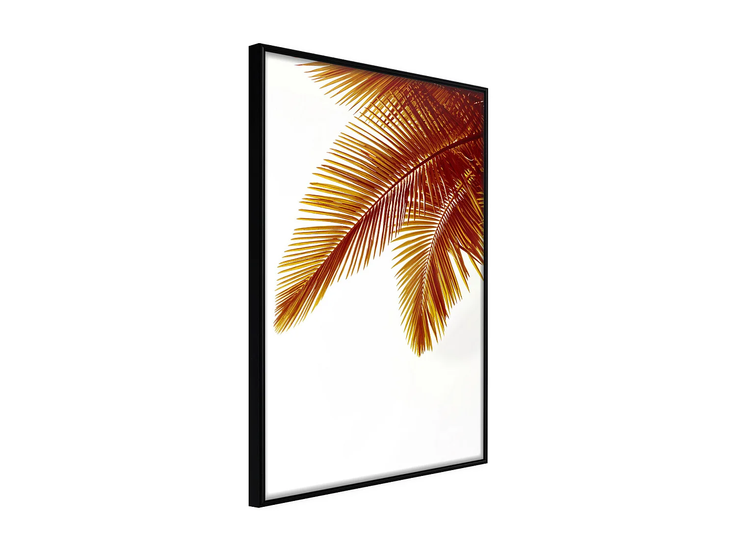 Affiche Murale Encadrée "Hot Evening" 30 x 42 cm Noir