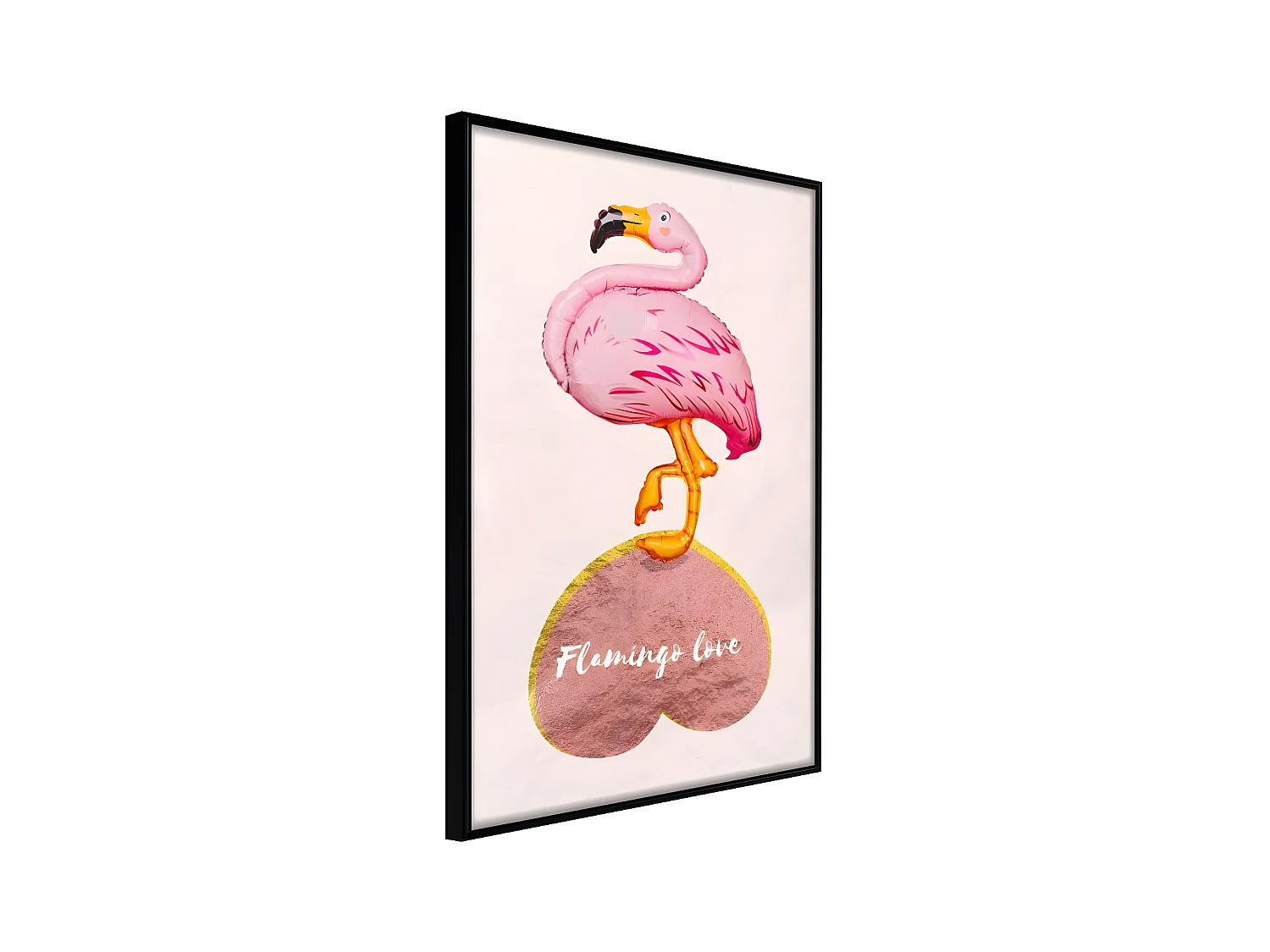 Affiche Murale Encadrée "Everybody Needs Love" 30 x 42 cm Noir