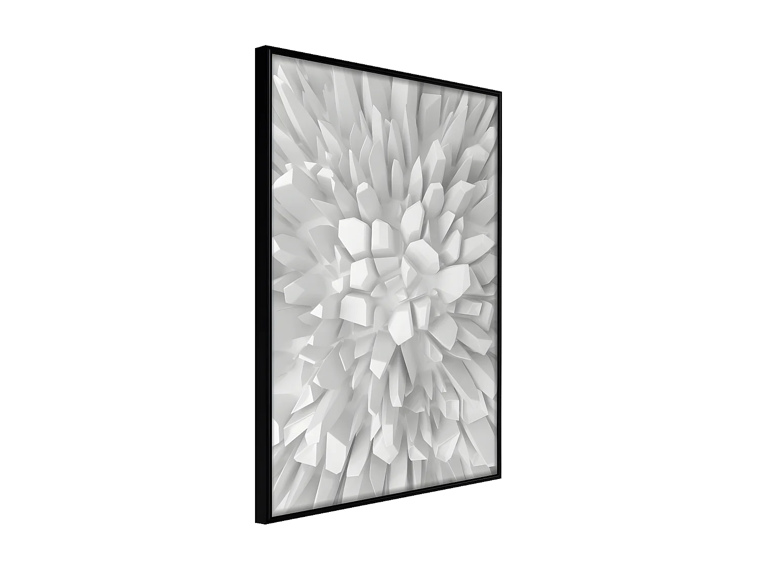 Affiche Murale Encadrée "Eternal Glacier" 30 x 42 cm Noir