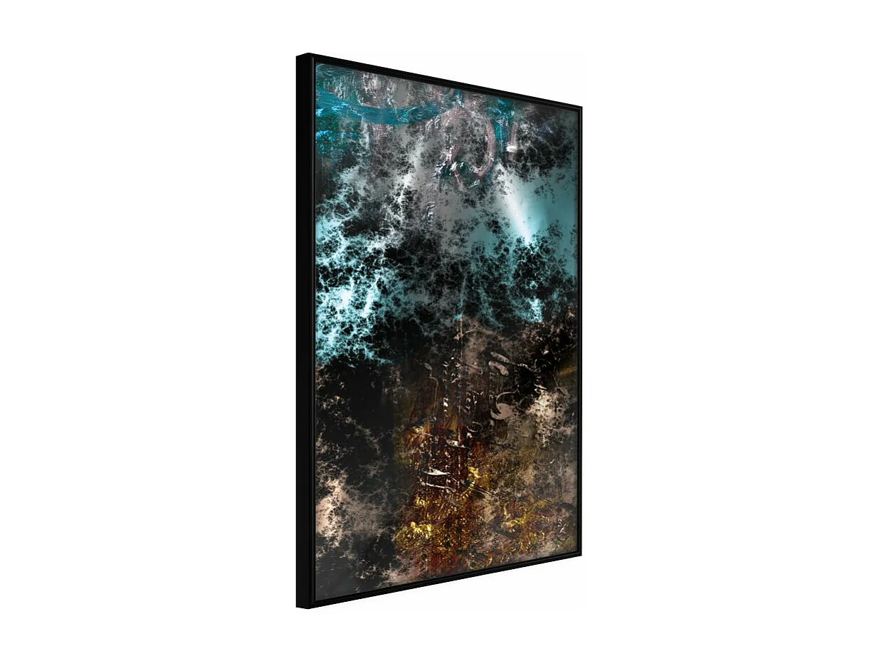 Affiche Murale Encadrée "Dark Matter I" 40 x 60 cm Noir