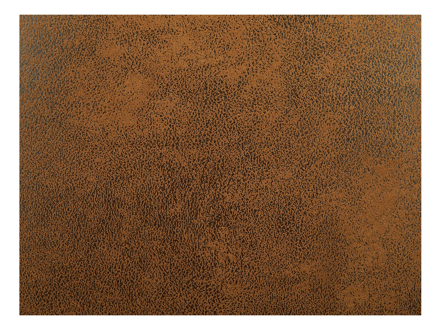 Fauteuil CHESTERFIELD en microfibre aspect cuir vieilli