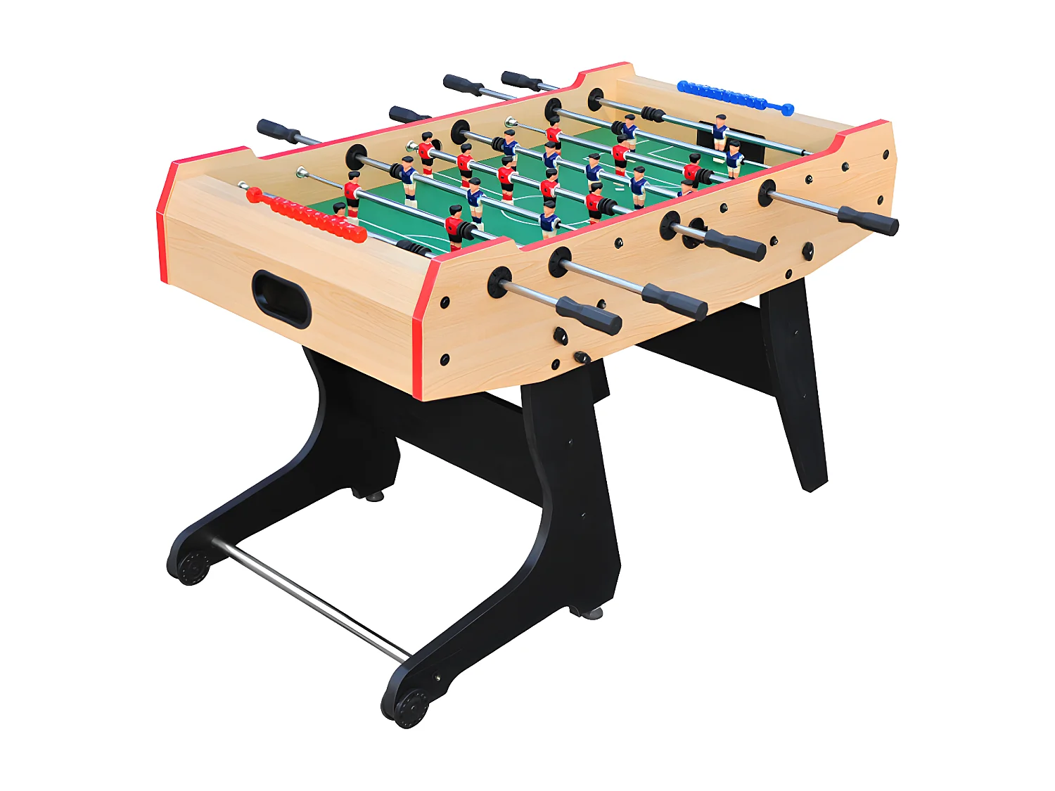 Sammenleggbart bordfoosball i MDF - 137 x 74,5 x 86 cm - STADIUM