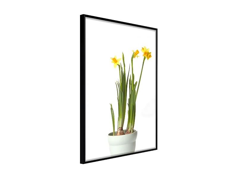 Affiche Murale Encadrée "Piece of Nature IV" 40 x 60 cm Noir