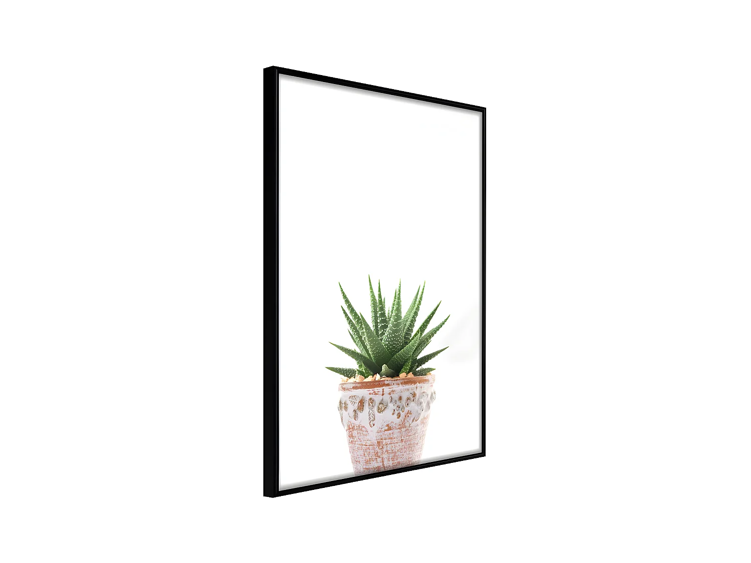 Affiche Murale Encadrée "Piece of Nature III" 30 x 42 cm Noir
