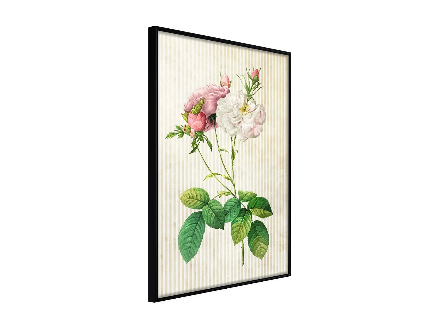 Affiche Murale Encadrée "Romance I" 21 x 30 cm Noir