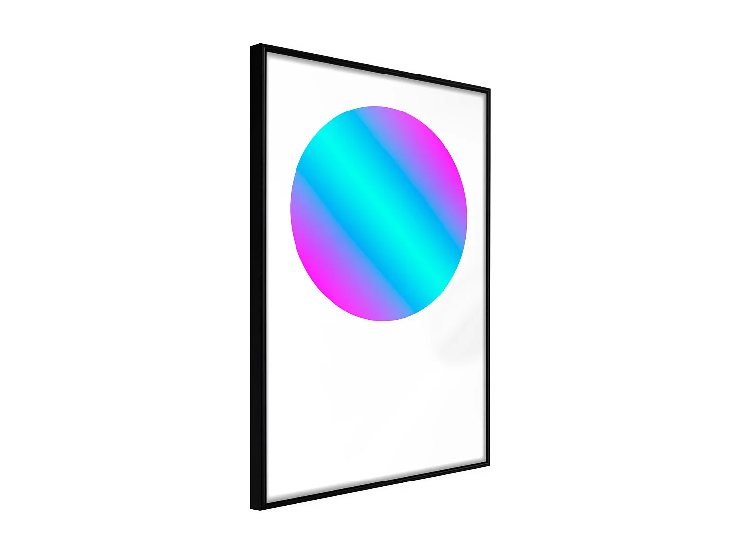 Affiche Murale Encadrée "Ultraviolet I" 21 x 30 cm Noir