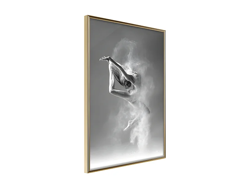 Affiche Murale Encadrée "Beauty of the Human Body II" 40 x 60 cm Or