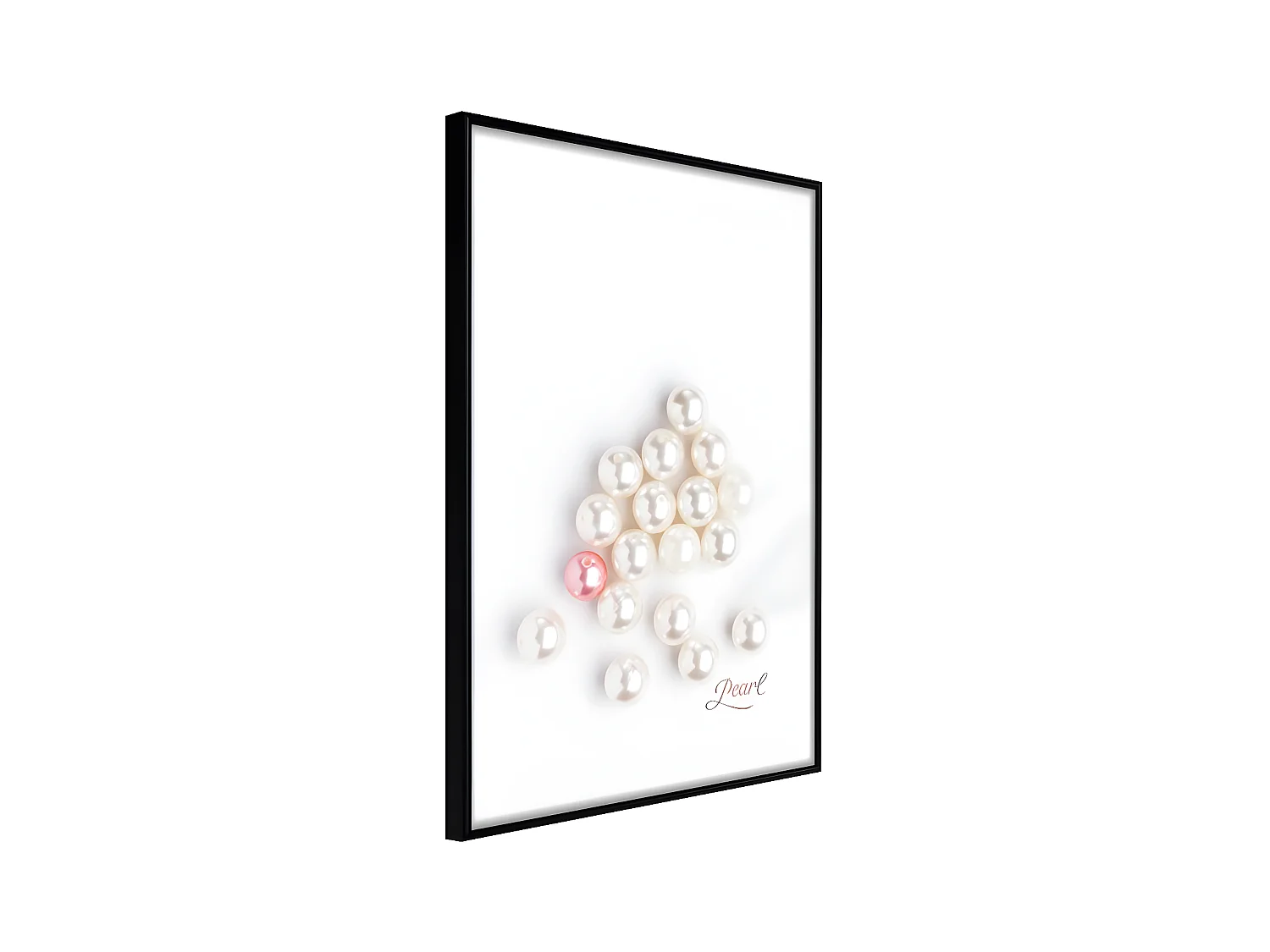 Affiche Murale Encadrée "One of a Kind" 30 x 42 cm Noir