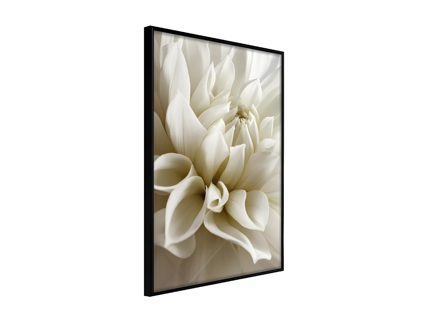 Affiche Murale Encadrée "Peace of Soul" 30 x 42 cm Noir