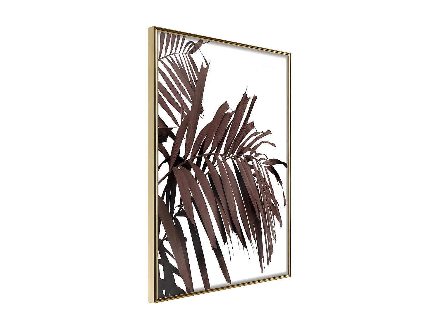 Affiche Murale Encadrée "A Little Bit of Summer" 21 x 30 cm Or