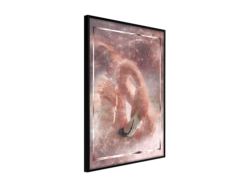 Affiche Murale Encadrée "Stellar Bird" 40 x 60 cm Noir