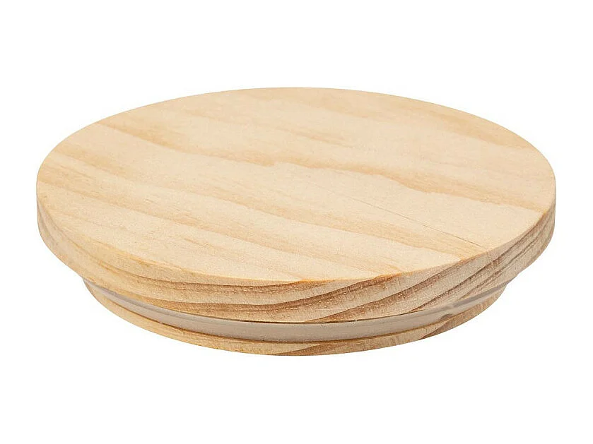 Bocal à Bonbons en Verre "Bois" 2,1L Transparent