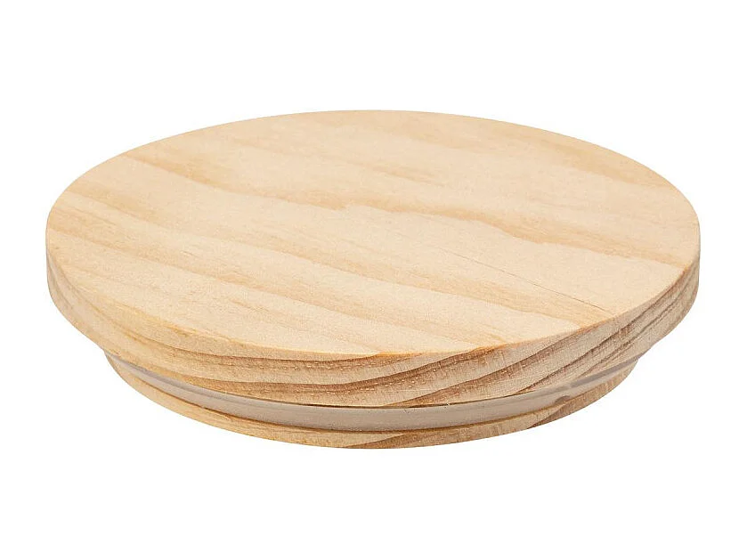 Bocal à Bonbons en Verre "Bois" 2,1L Transparent