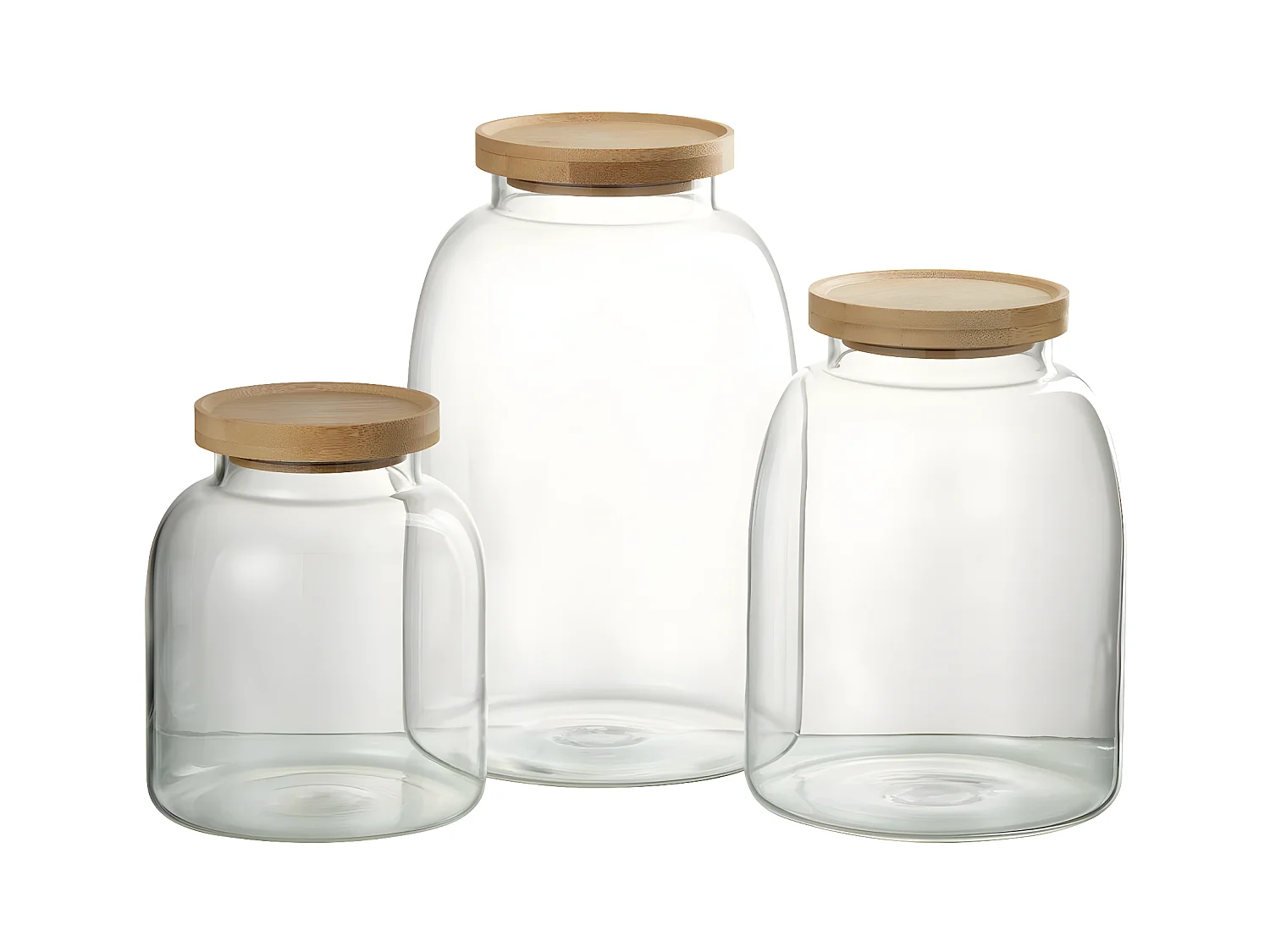 Bocal de Conservation en Verre "Tom" 3,2L Transparent