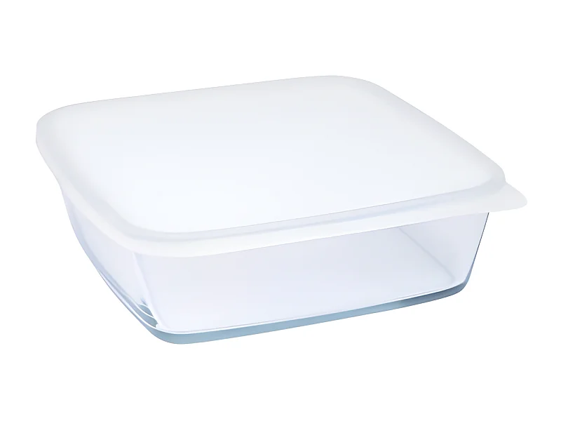 Boîte de Conservation Carrée "Ulko" 1,7L Blanc