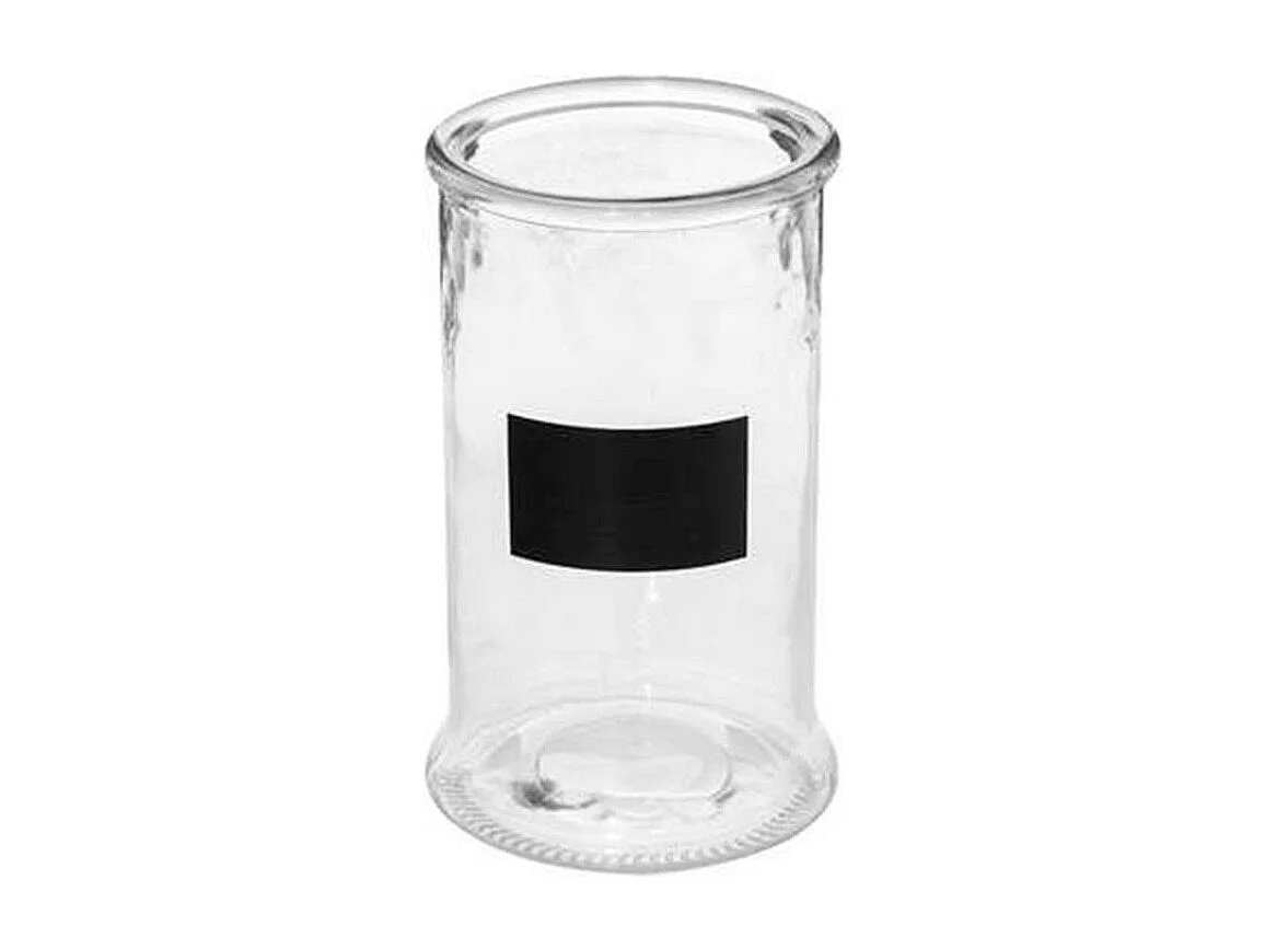 Bocal en Verre "Ardoise" 1,6L Transparent