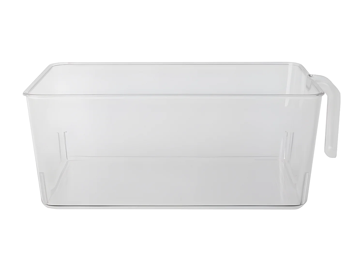 Bac de Rangement à Poignée "Frigo" 18cm Transparent