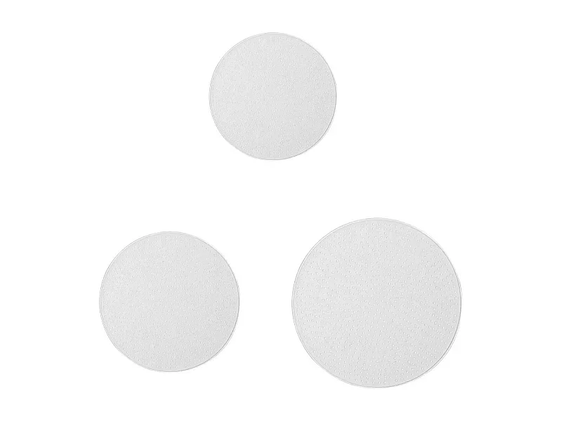 Lot de 3 Couvercles "Silicone" 26cm Transparent