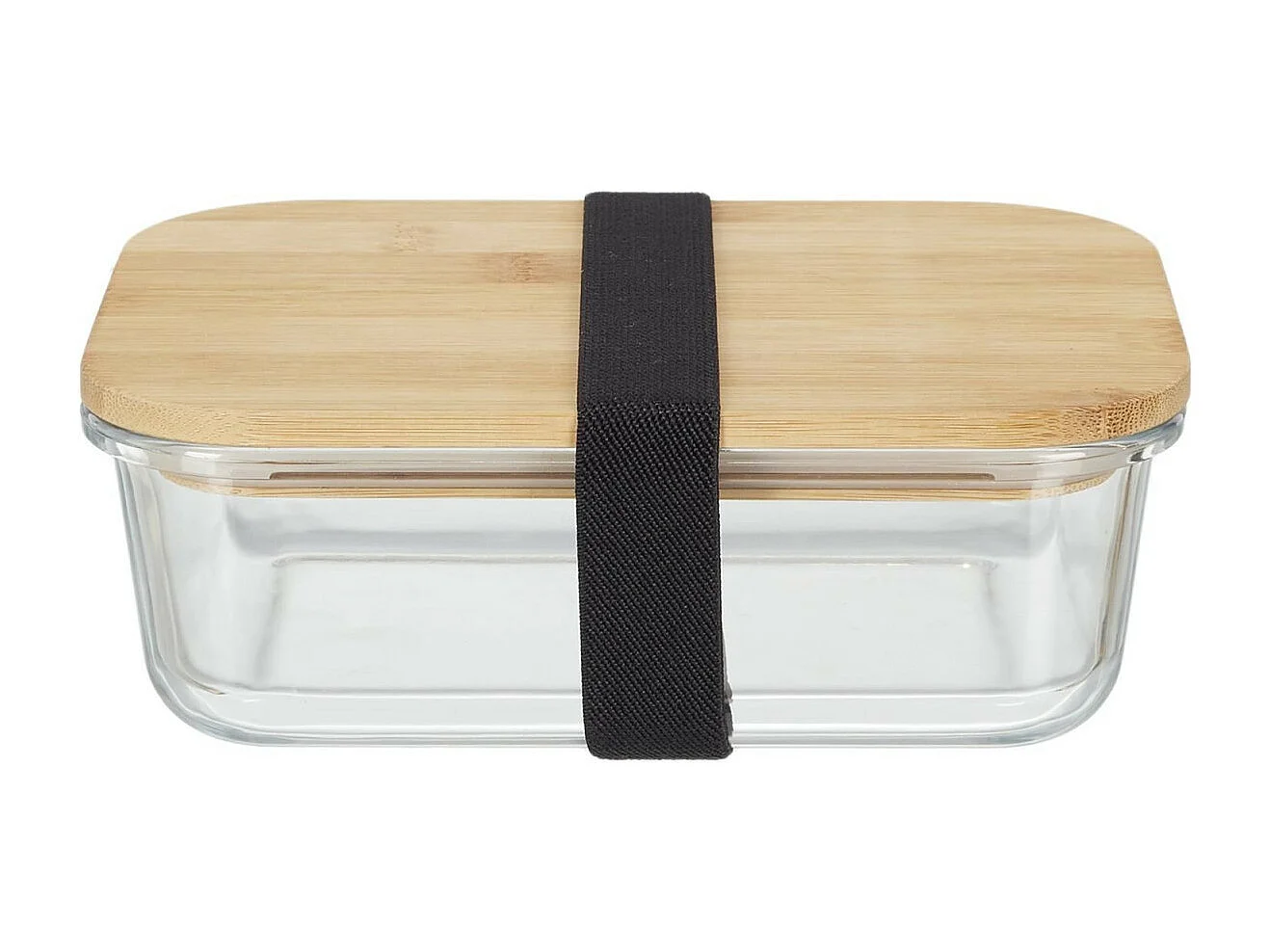 Boîte de Conservation "Bambou" 17cm Transparent