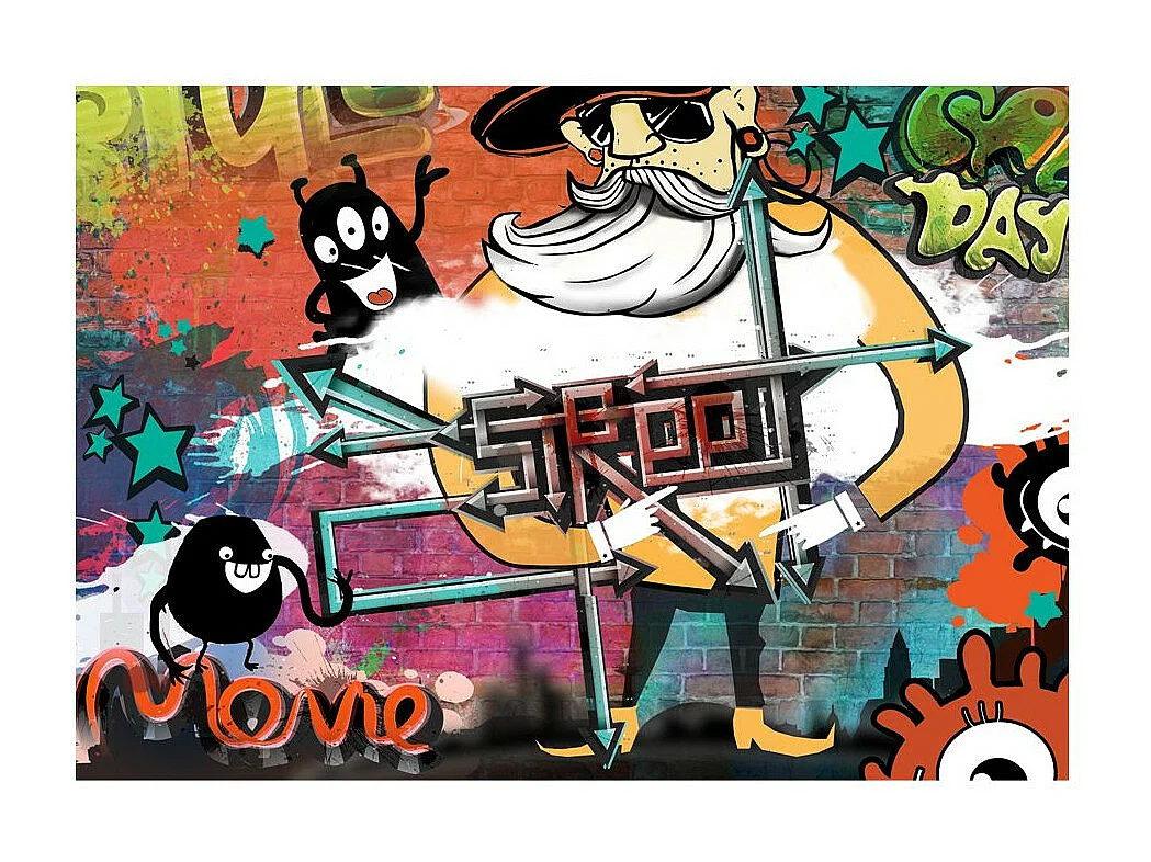 Papier Peint "Street Movie" 105 x 150 cm